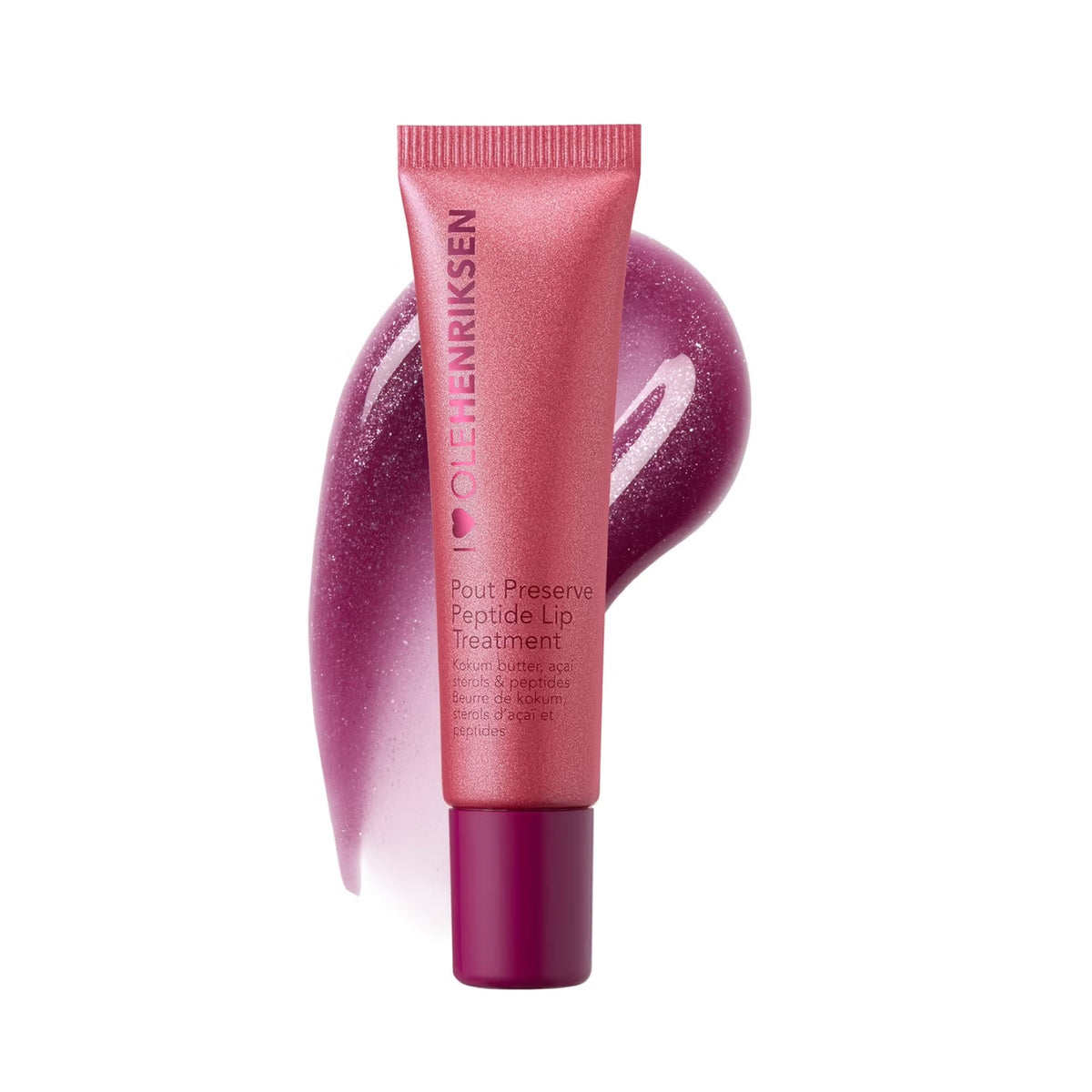Ole Henriksen Glimmer Pout Preserve Peptide Lip Treatment 12 ml Lingonberry Jam