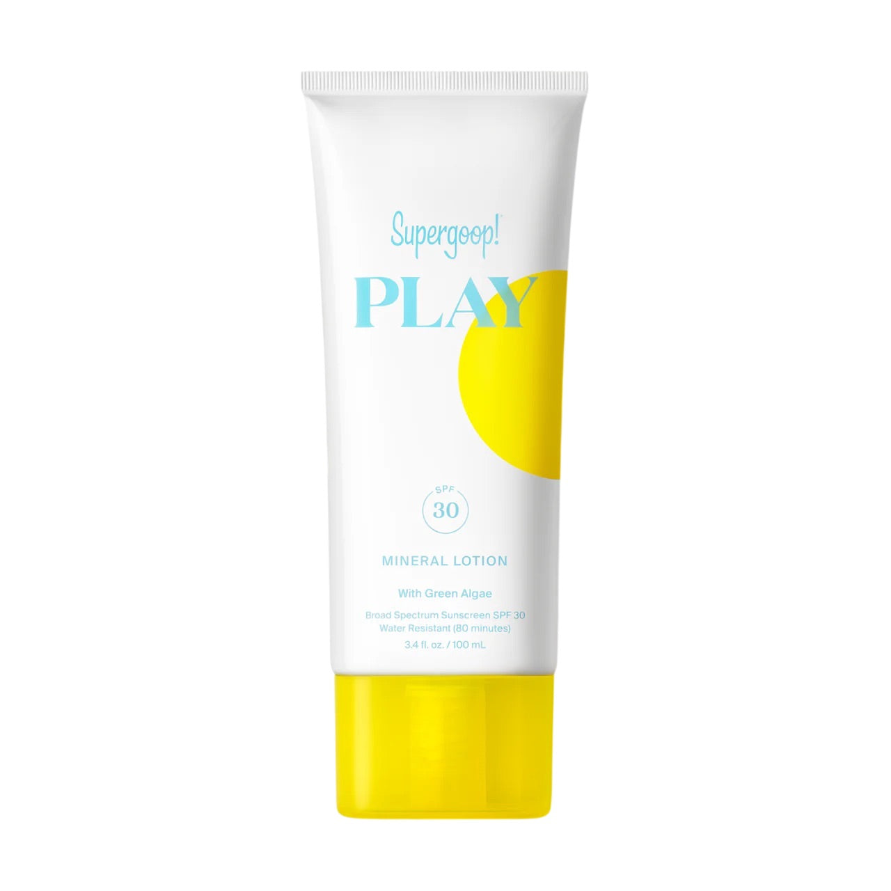 Mineralinis kūno losjonas nuo saulės Supergoop! PLAY™ Mineral Lotion With Green Algae SPF 30 100 ml