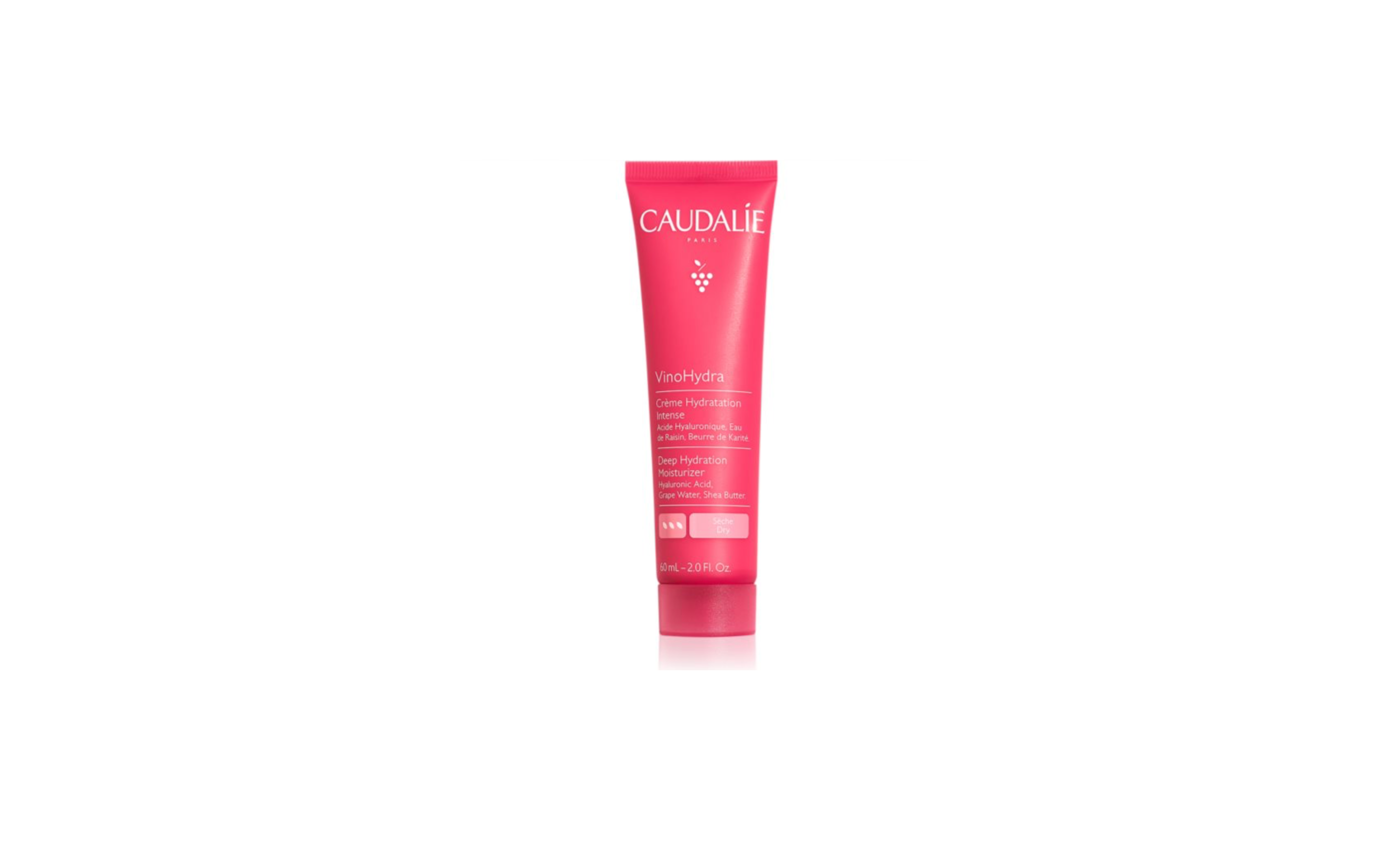 Giliai drėkinantis veido kremas Caudalie VinoHydra Deep Hydration Moisturizer 60 ml