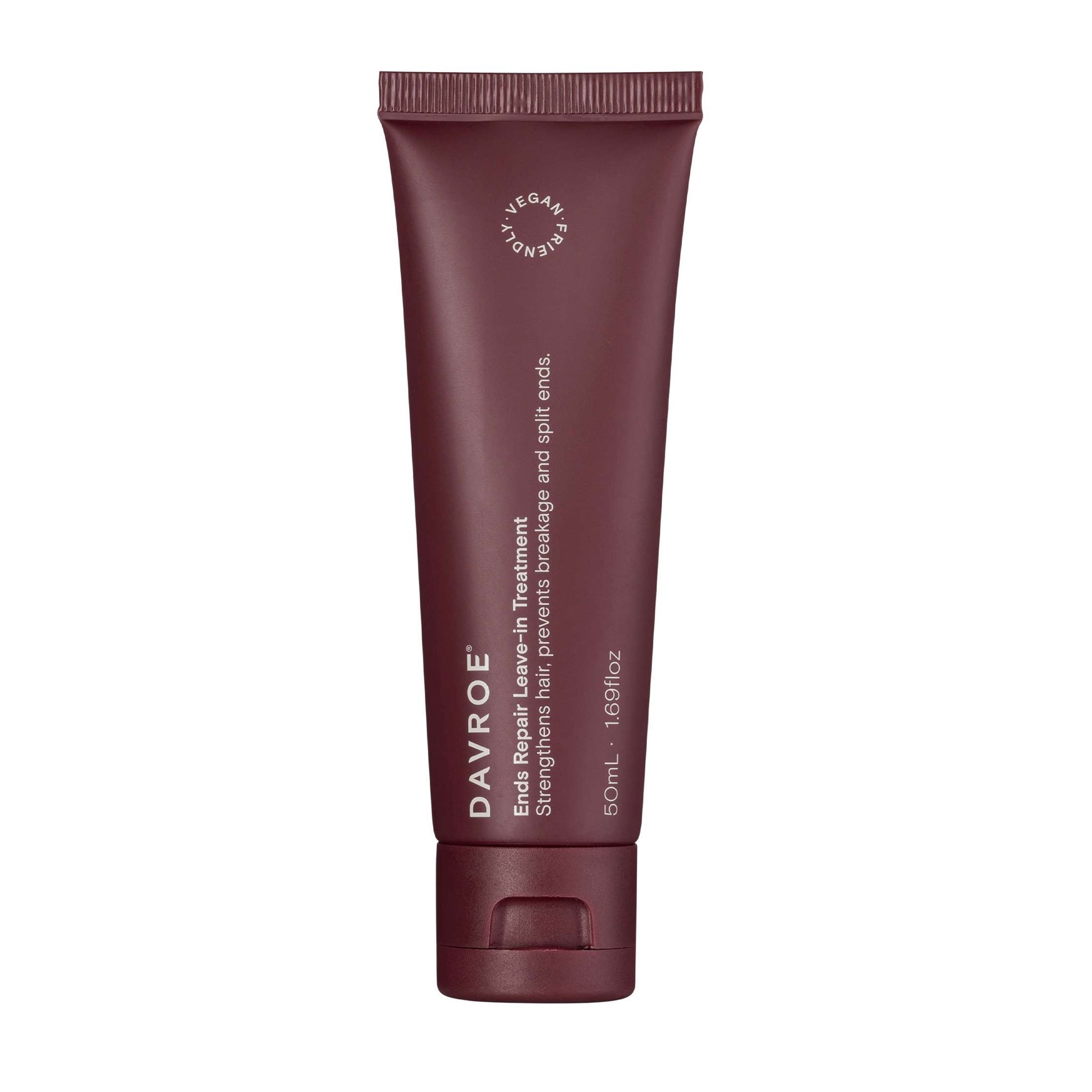 Nenuplaunama stiprinamoji plaukų priemonė Davroe Ends Repair Leave-In Treatment 50 ml