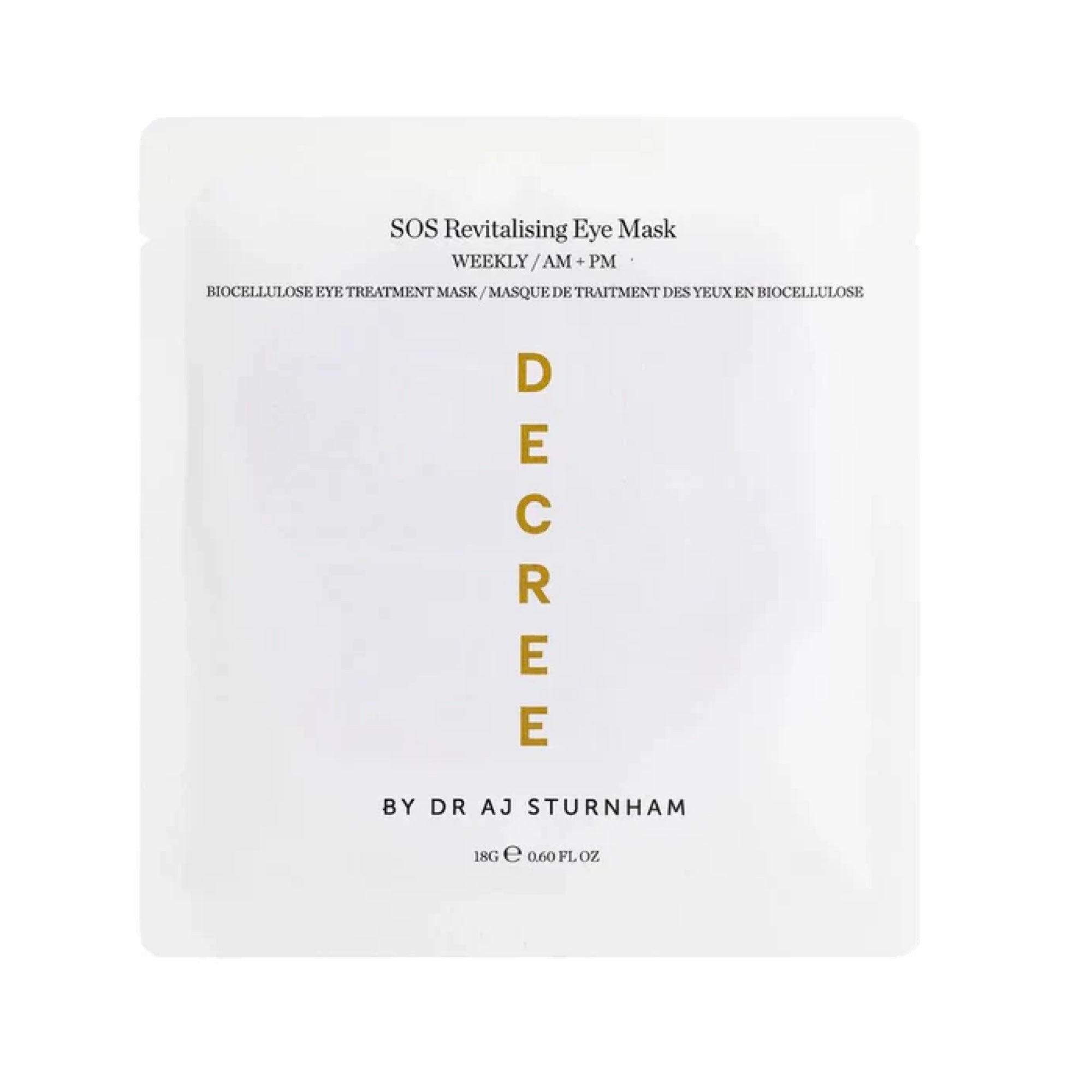Decree SOS Revitalising Eye Mask 18 g