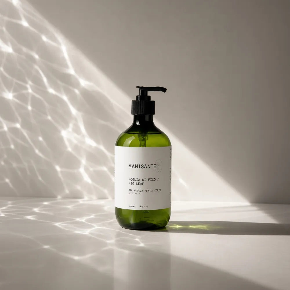 Figų lapų aromato dušo gelis Manisante Fig Leaf Body Wash Shower Gel 500 ml