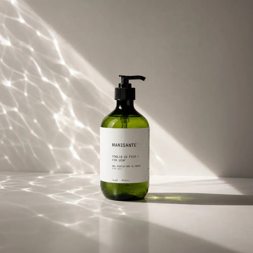 Figų lapų aromato dušo gelis Manisante Fig Leaf Body Wash Shower Gel 500 ml