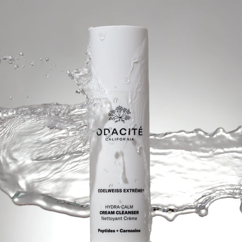 Drėkinamasis ir raminamasis Veido prausiklis Odacité Edelweiss Extrême® Hydra-Calm Cream Cleanser 100 ml
