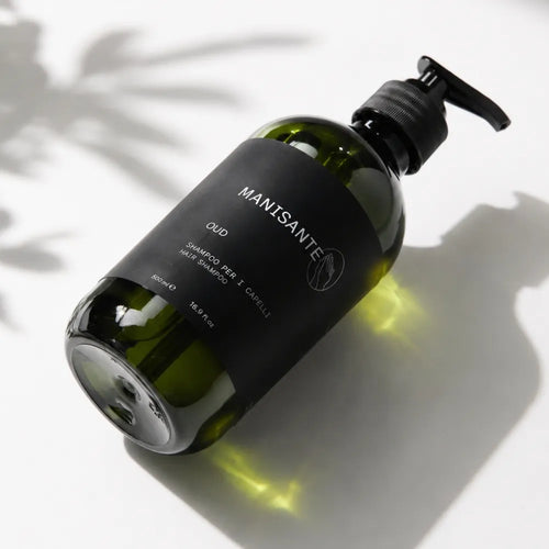 Agarmedžio aromato plaukų šampūnas Manisante Oud Hair Shampoo 500 ml