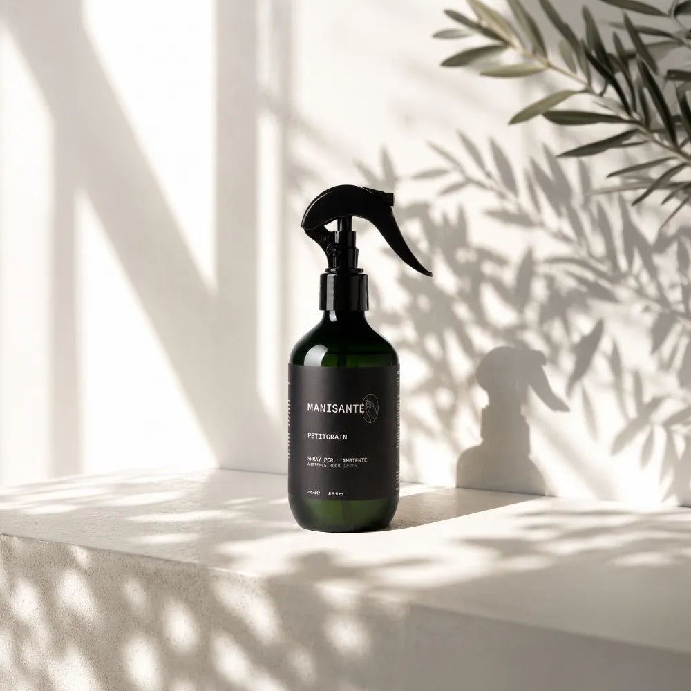nų aromato purškiamasis patalpų kvapiklis Manisante Petitgrain Ambience Room Spray 250 ml