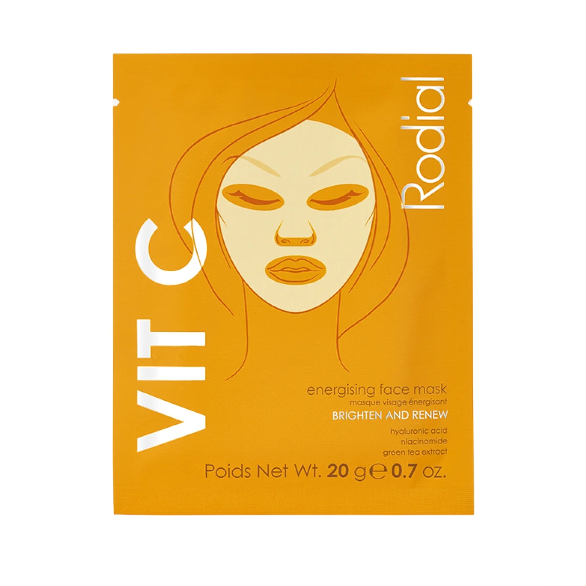 Rodial Vit C Energising Sheet Mask 20 g