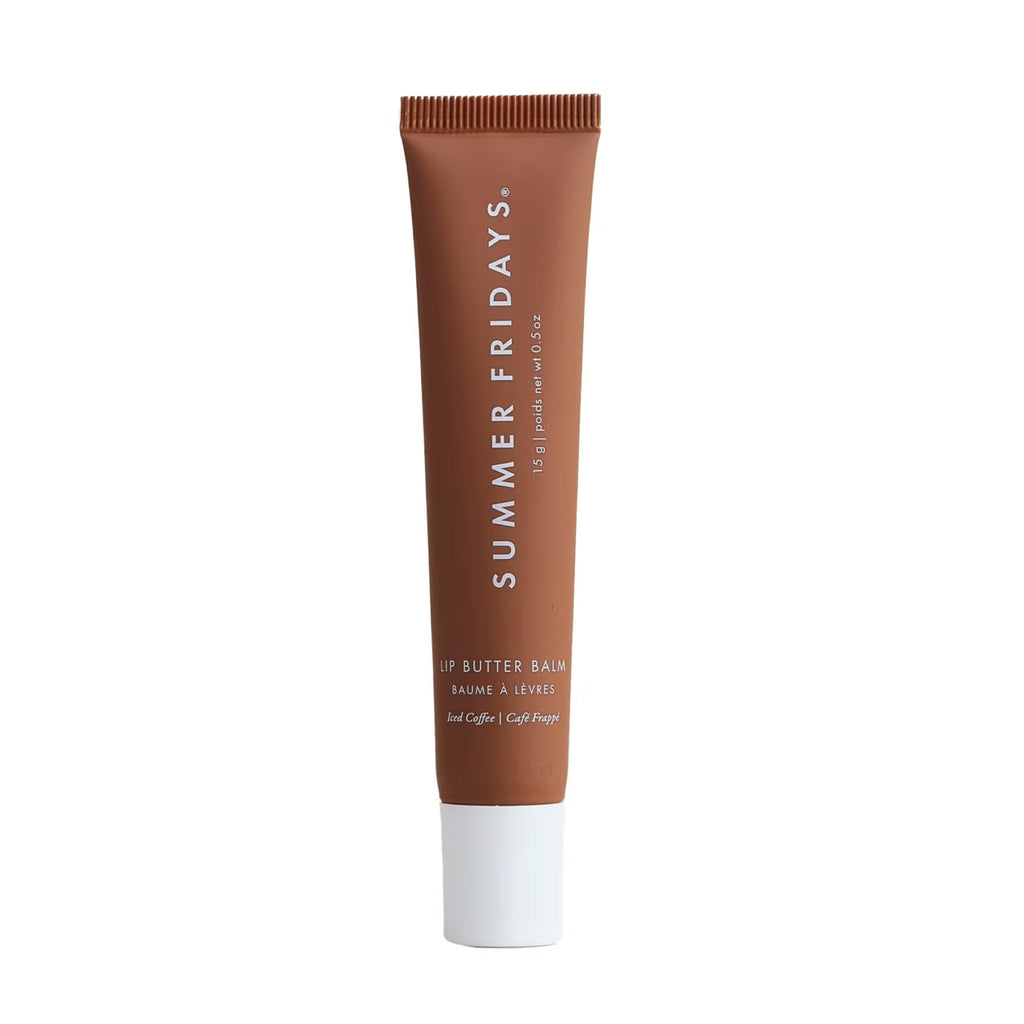 Sviestinės formulės lūpų balzamas Summer Fridays Lip Butter Balm 15 g Iced Coffee