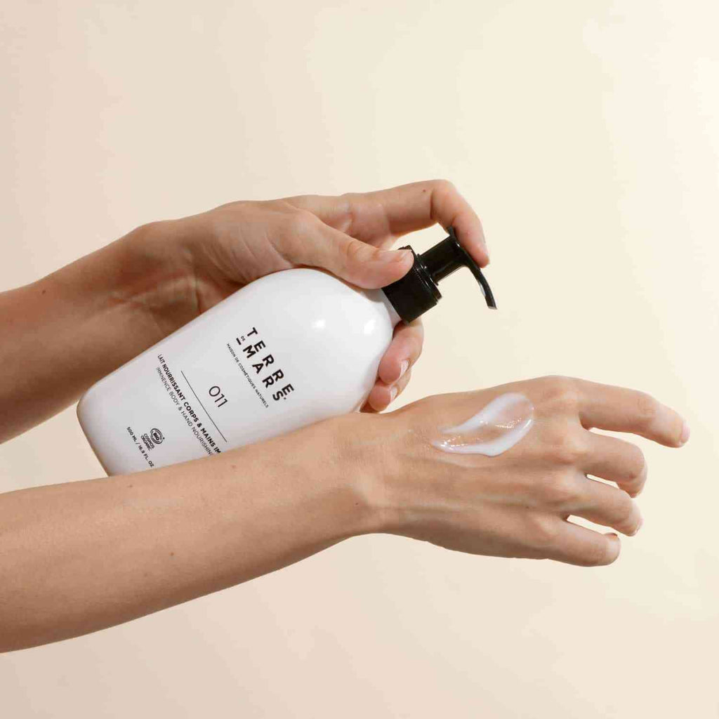 Maitinamasis kūno ir rankų pienelis Terre de Mars Imminence Body & Hand Nourishing Milk 500 ml