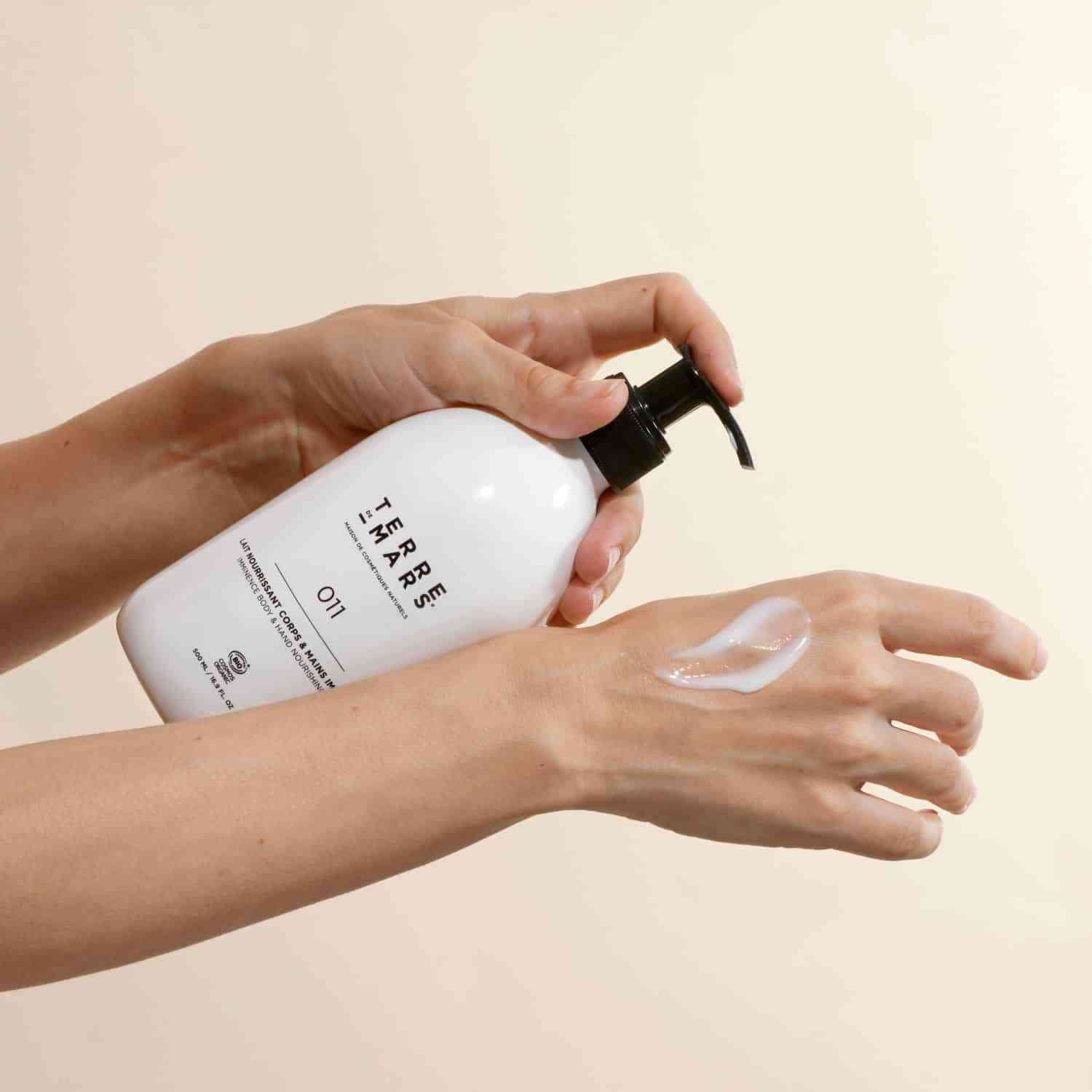 Maitinamasis kūno ir rankų pienelis Terre de Mars Imminence Body & Hand Nourishing Milk 500 ml
