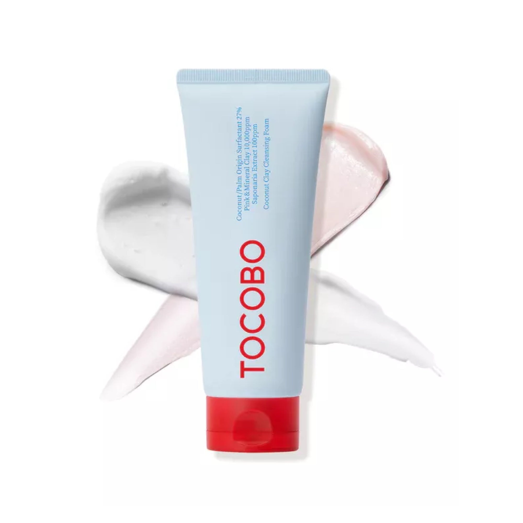 Valomosios veido putos su moliu Tocobo Coconut Clay Cleansing Foam 150 ml